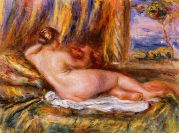 皮埃爾 奧古斯特 雷諾阿 Reclining Nude